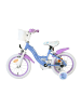 Volare Kinderfahrrad  Disney Frozen 2 , 14  Zoll, ohne Rücktrittbremse in blau
