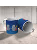 Mr. & Mrs. Panda Kaffeebecher Sternzeichen Zwilling ohne Spruch in Sternenhimmel Blau