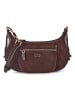 Guess Marsha Umhängetasche Leder 25 cm in espresso