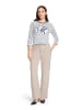 Betty Barclay Stoffhose unifarben in Grau Beige