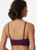 Schiesser Bustier Seamless Matt in pflaume