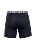 Under Armour Boxershorts Boxerjock 6 Zoll 3P in Black