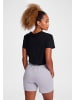 Hummel T-Shirt Rundhalsausschnitt gesticktes Logo Regular fit in Schwarz-2