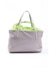 Byblos Rot Grau Polyester Damen Schulter Tasche