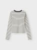 name it Oberteil mit langen Ärmeln in Dark Grey Melange