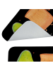 Mr. & Mrs. Panda Duschvorleger Avocado Toast ohne Spruch in Schwarz