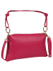 Toscanto Toscanto Umhängetasche Leder fuchsia, pink ca. 28cm