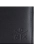 oxmox Leather Geldbörse RFID Schutz Leder 12 cm schwarz-ox 2.0