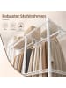 SONGMICS Kleiderständer Dalten in Weiß - (B)120 x (H)192 x (T)40 cm