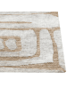Beliani Kurzflor MANDAI in Beige/Grau - (W) 160 x (L) 230 cm