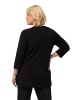 Ulla Popken Longshirt in schwarz