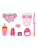 Zapf Puppen Accessoires-Set in Rosa