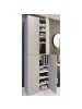 ebuy24 Schuhschrank Lona2XL10DT grau Grau 70 x 39 cm
