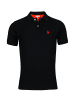 U.S. Polo Assn. Poloshirt in schwarz