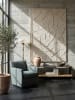 KADIMA DESIGN Wollteppich Kurzflor DEBEN Geometrisch Abstrakt Handgetuftet in Natur