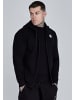 SikSilk Sweatjacke Essentials Full Zip in Black