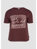 QS T-Shirt in 49D1_bordeaux