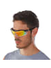 YEAZ SUNRAY Sport-Sonnenbrille schwarz/weiß/rot in schwarz