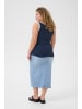 KAFFE curve Jerseytop KCcarina Tight fit in Midnight Marine