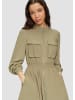 QS Kleid in 7854_olivgrün
