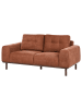Beliani 2-Sitzer Sofa LAURILA in Braun/Braun - (W) 170 x (H) 71 x (L) 92 cm