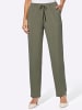 WITT WEIDEN Jersey-Hose in khaki