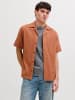 Jack & Jones Hawaii-Hemd in Amber Brown