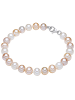 Valero Pearls Perlen-Armband aus Sterling Silber mit Süßwasser-Zuchtperle in multicolor
