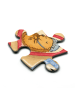 Mr. & Mrs. Panda Puzzlespiel Igel Familie Design mit Spruch in Weiß