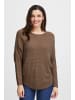 Fransa FRERETTA PU 3 EXT Loose fit in Coca Mocha Melange