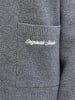 Jack & Jones Strickjacke in Dark Grey Melange