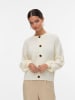 Vero Moda Strickjacke in Cloud Dancer