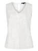 More & More Paillettentop in off white