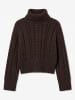 Strickpullover in Chocolate Torte