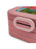 Mr. & Mrs. Panda Bento Box Flamingo Classic Design ohne Spruch in Rot Pastell