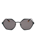 comma Frauen Sonnenbrille Geometrisch Blau