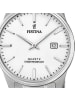 Festina Analog-Armbanduhr Festina Klassik silber mittel (ca. 39mm)