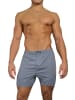 normani 3 Stück Herren Web Boxershorts in Grau