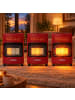 relaxdays Gasheizofen in Rot - (B)42 x (H)73 x (T)36 cm