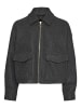 Vero Moda Jacke in Dark Grey Melange