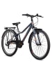 S'COOL Kinderfahrrad - troX 26 Zoll 6-Gang | ab 10 Jahre - Dark Grey/Orange