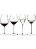 RIEDEL Glas 4er Set Verkostungsset Gläserset Veloce in transparent