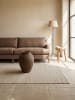 KADIMA DESIGN Läufer Uni flachgewebt pflegeleicht Wohnzimmer Flur Esszimmer Wohnraum in Beige