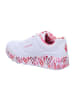 Skechers Halbschuh in white/red/pink