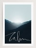 Tales by Jen Poster / Kunstdruck "Calm Mountains" I Ohne Rahmen