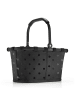 Reisenthel Carrybag XS Shopper Tasche 33.5 cm in glossy dots black
