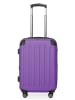 Hauptstadtkoffer Spree - Koffer Flugzeug Trolley Handgepäck Hartschale TSA 42L in Lila
