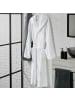 REDBEST Frottier Unisex-Bademantel mit Kapuze Chicago in weiß