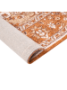 Beliani Kurzflor HAYAT in Orange/Beige - (W) 200 x (L) 300 cm