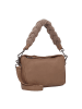 FREDs BRUDER Chinte Schultertasche Leder 28 cm in coffee - cream